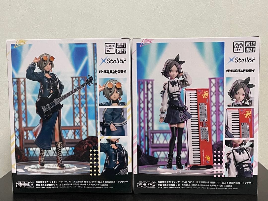 ガールズバンドクライXStellar ルパ&海老塚智 フィギュア 2体セット