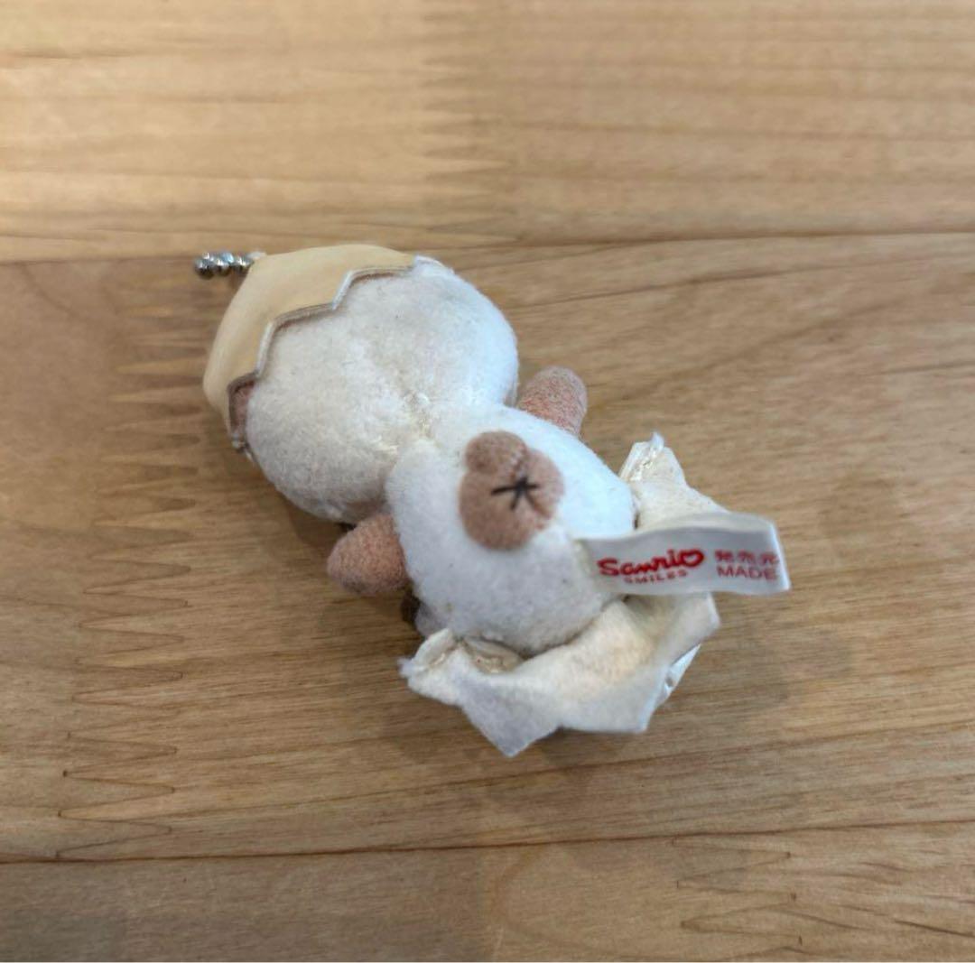 ポムポムプリン マフィン マスコット キーチェーン ミニぬいぐるみ