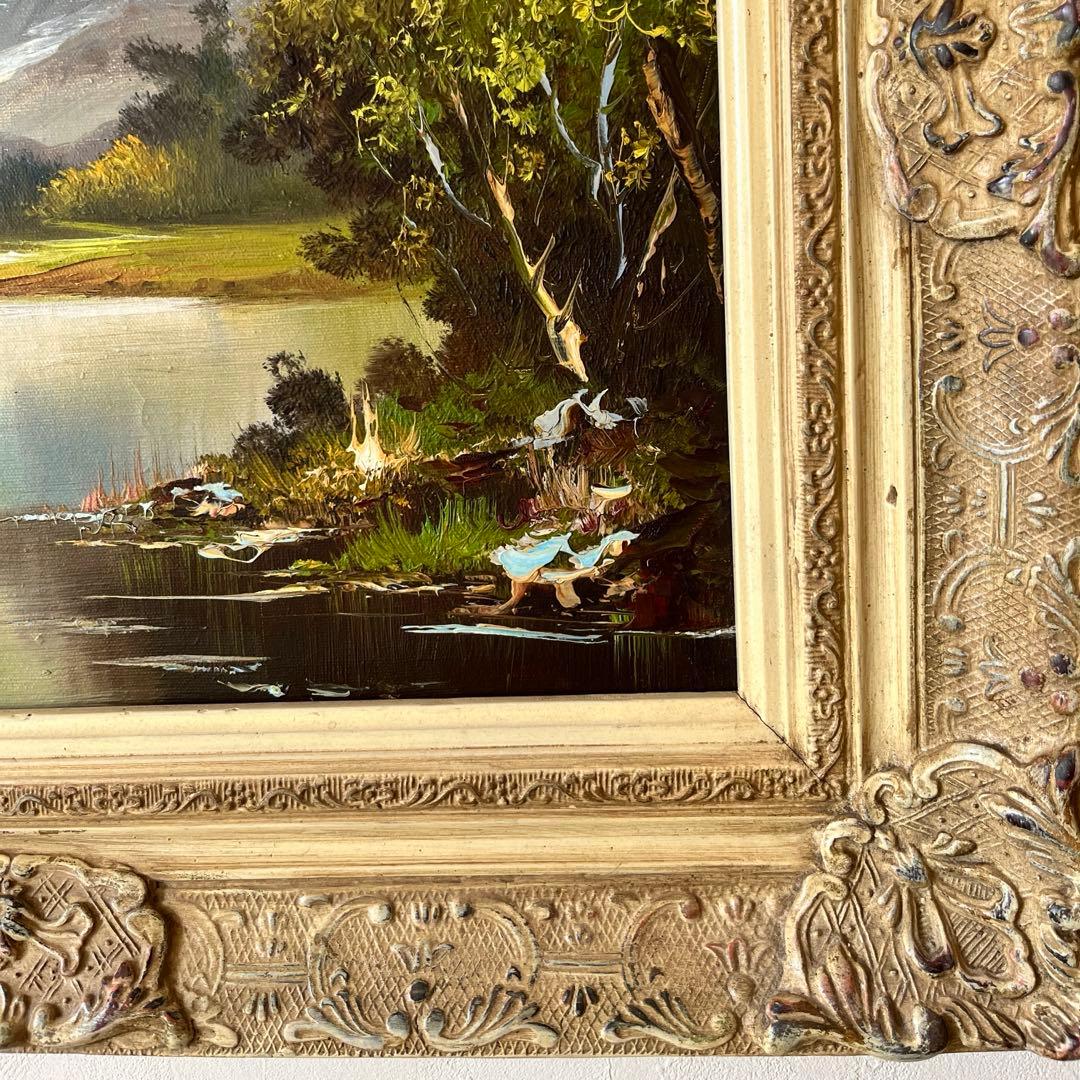 絵画アンティーク油彩画