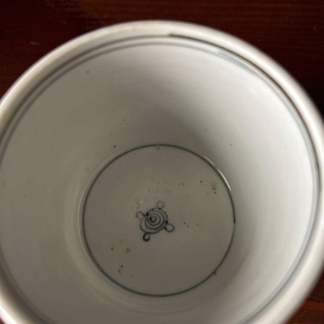 古伊万里染付　猪口　江戸後期