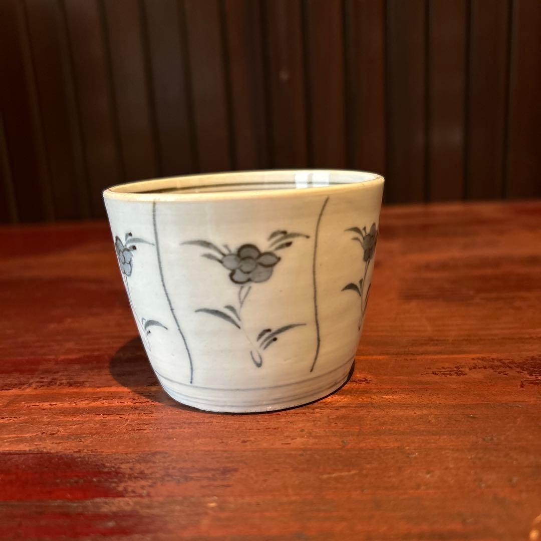 古伊万里染付　猪口　江戸後期