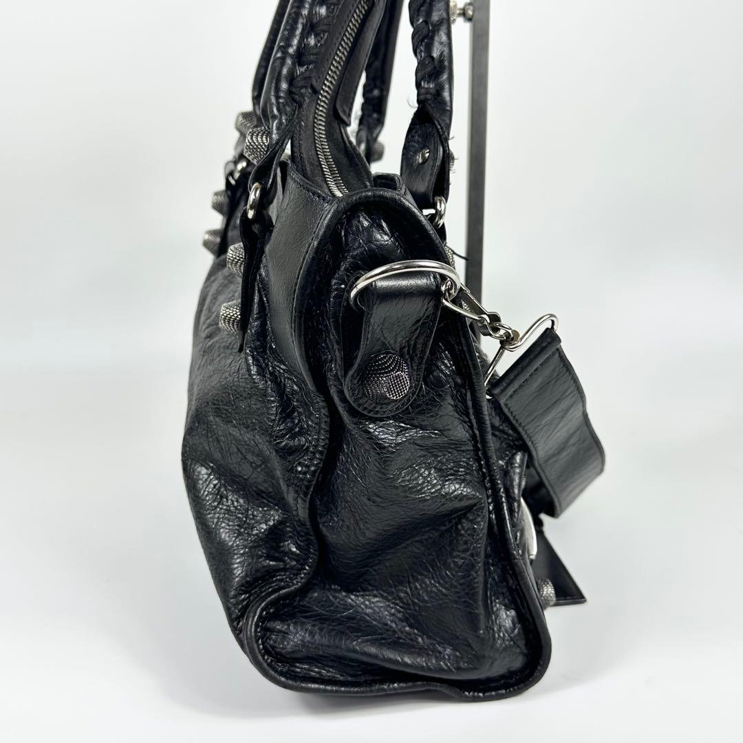 BALENCIAGA 2way バッグ 黒 ジャイアントシティ 173084