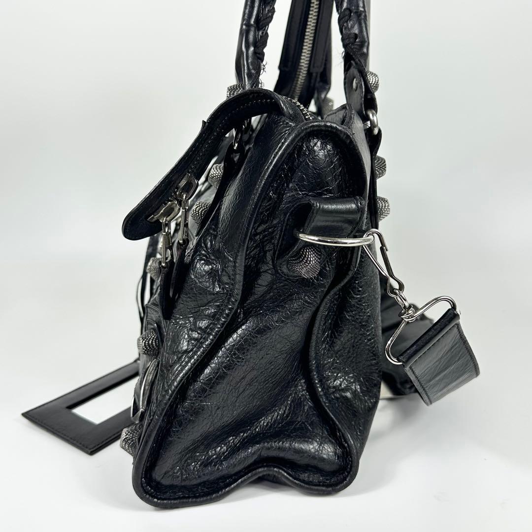 BALENCIAGA 2way バッグ 黒 ジャイアントシティ 173084