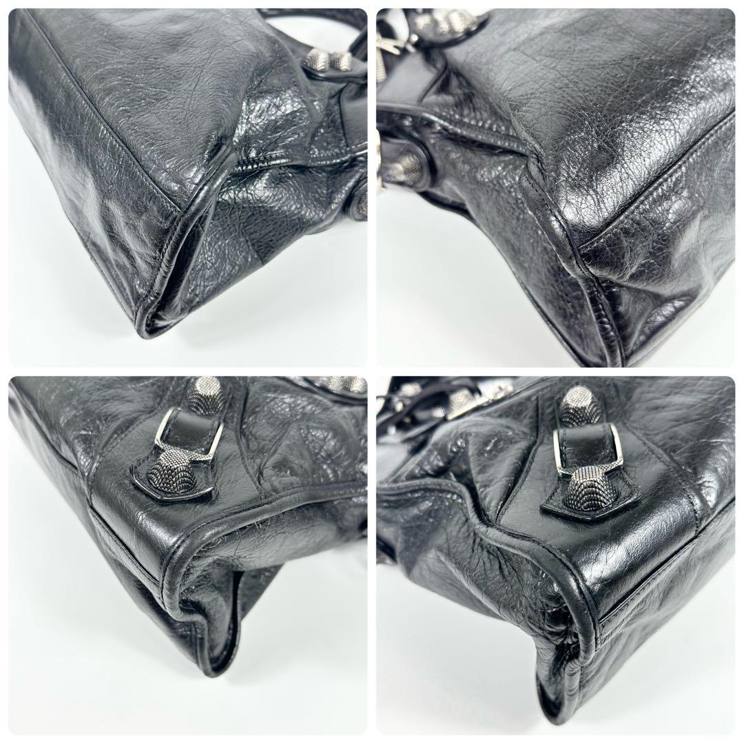 BALENCIAGA 2way バッグ 黒 ジャイアントシティ 173084