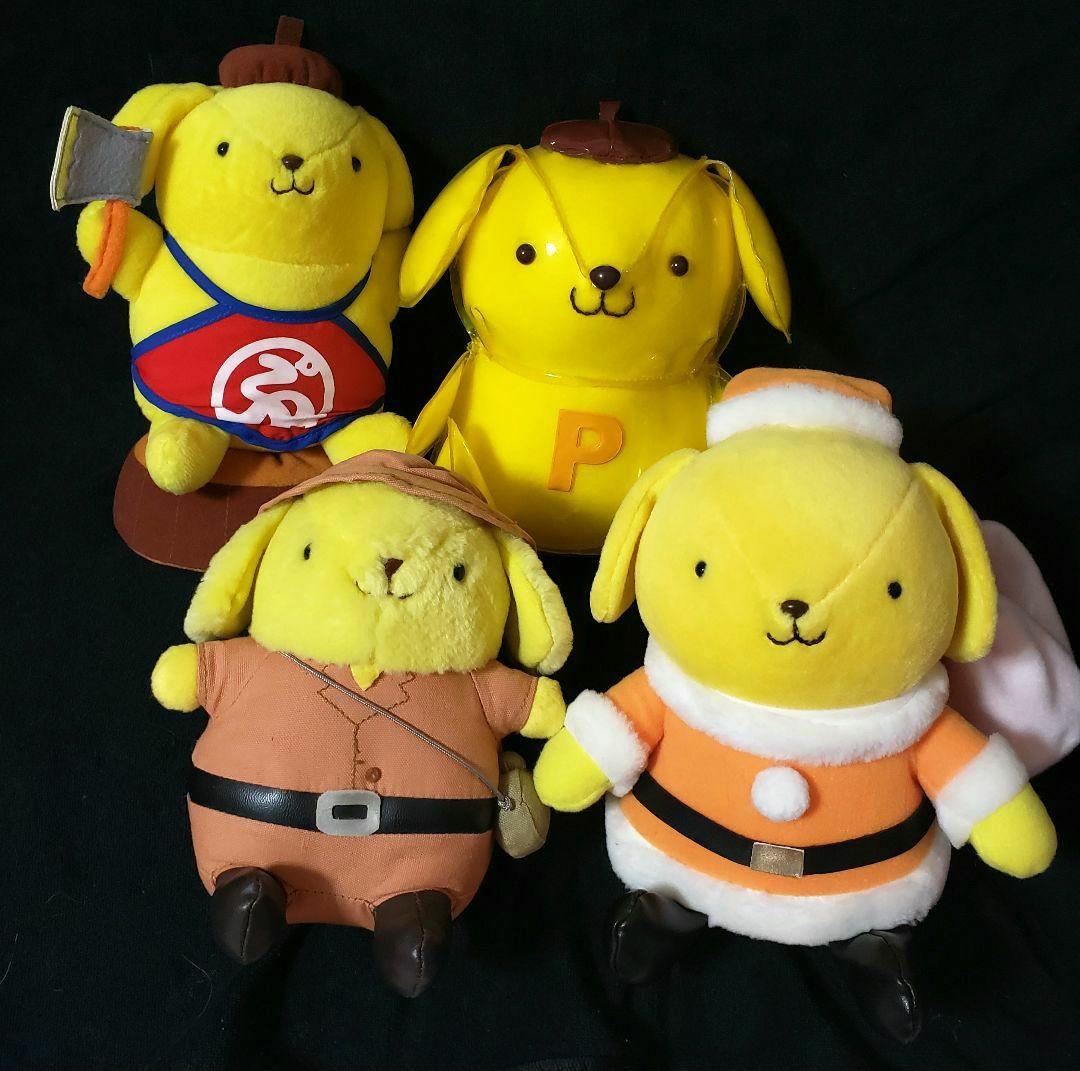 ポムポムプリンぬいぐるみ当時物1998年平成レトロサンリオエイコー