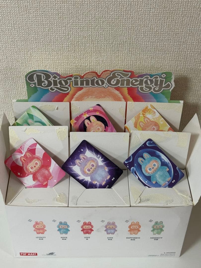 ポップマート ラブブ BIG INTO ENERGY 6個セット