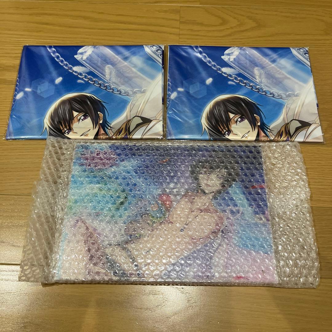 DMMスクラッチ B賞 布ポスター 全種 コンプリート コードギアス