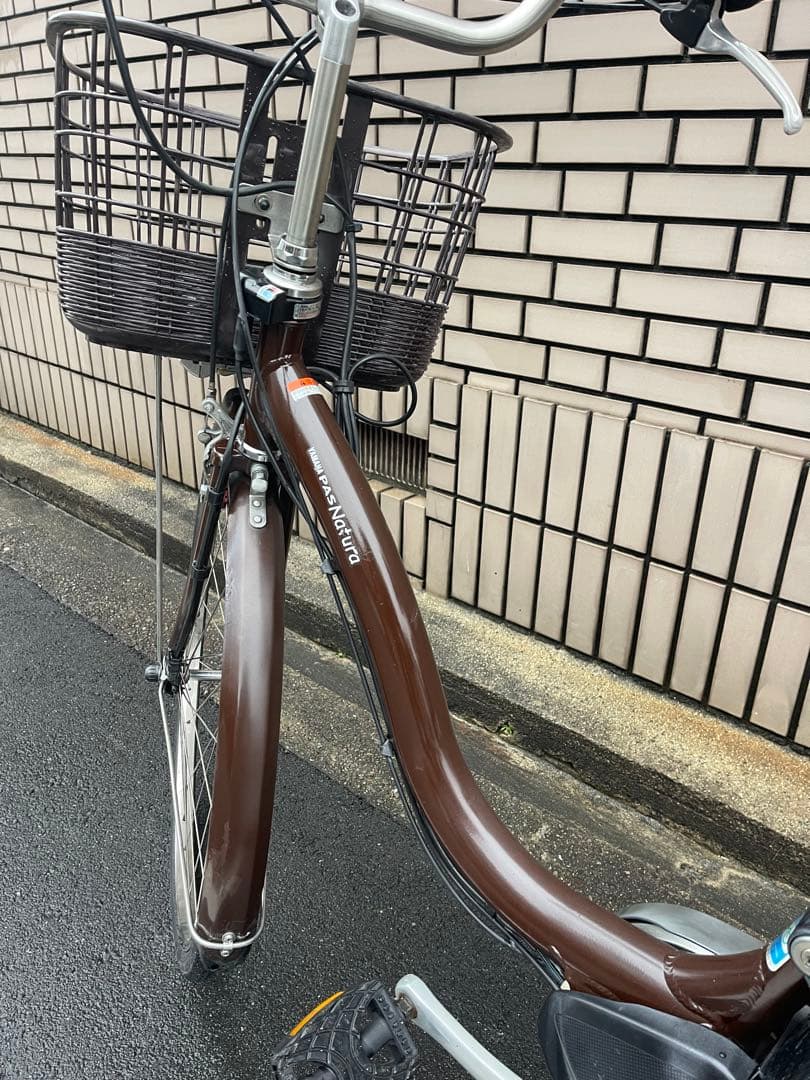 12.3ahヤマハ電動アシスト自転車26インチ