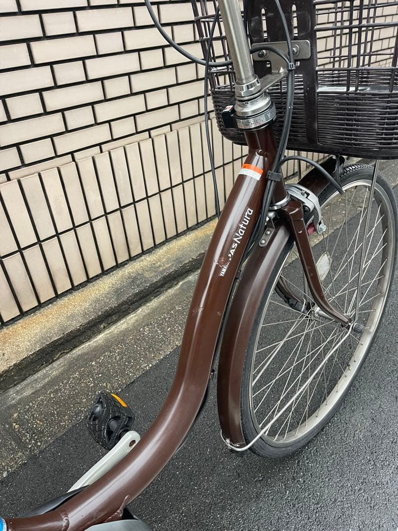 12.3ahヤマハ電動アシスト自転車26インチ