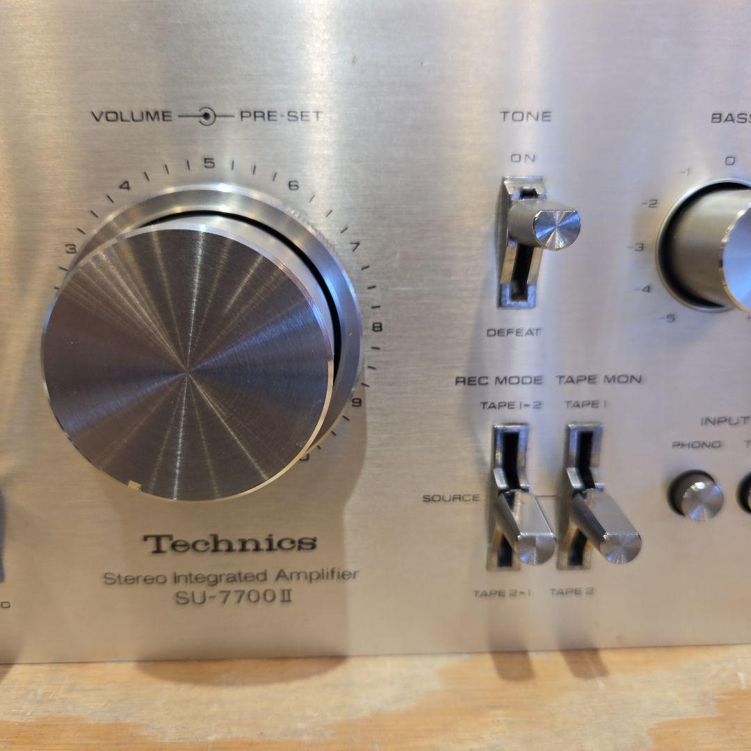 希少】 Technics SU-7700II プリメインアンプ 動作OK