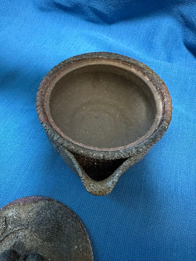 宝瓶 茶道具 煎茶道具備前焼 入江光人司