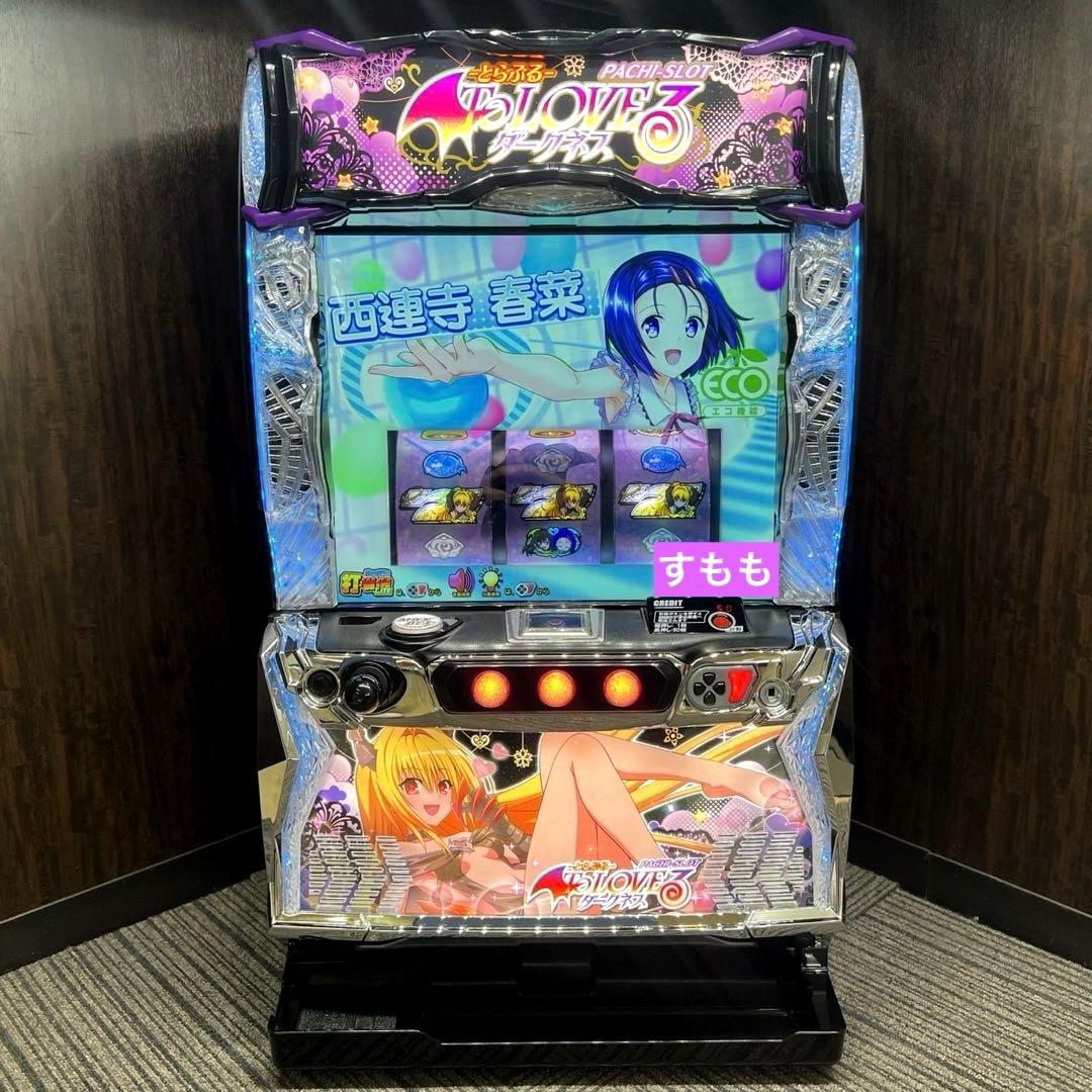 スマスロ「ToLOVEるダークネス・ダークネス(ヤミ)パネル」パチスロ実機