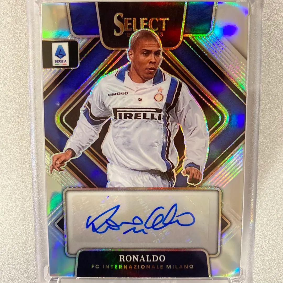 ロナウド panini select serie A 直筆サインカード