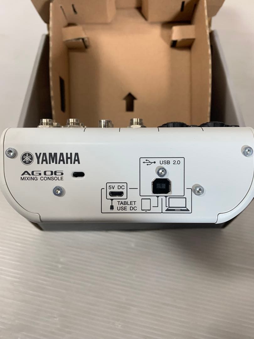 YAMAHA AG06 オーディオインターフェース 6チャンネル