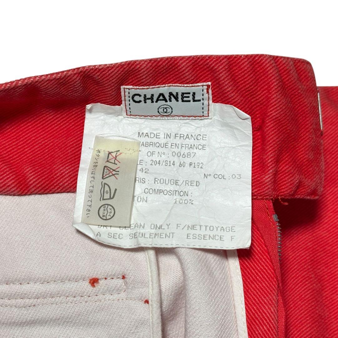 CHANEL シャネル ココボタン スカート 42