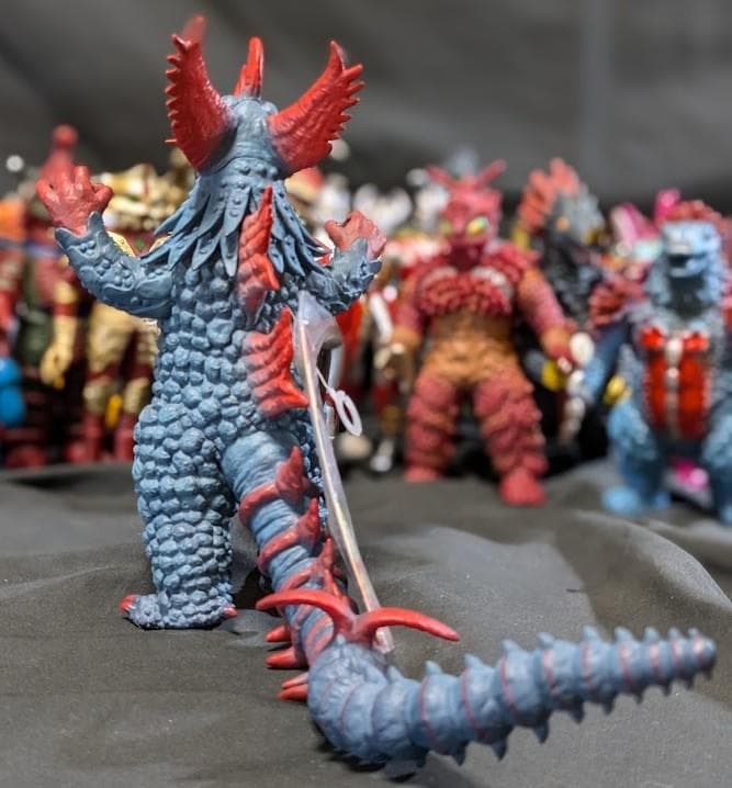 ウルトラマンA＆登場超獣・異次元人（バンダイ）ソフビ18体セット＋1