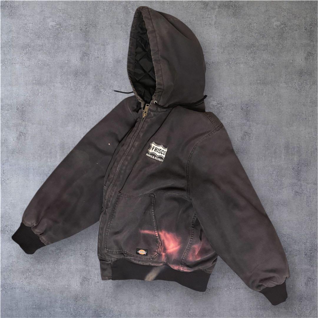 dickies アクティブジャケット　90s スーパーフェード　中綿　短丈