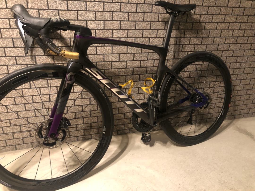 ホイール関係なし送料込みSCOTT FOIL HMX DISCパワーメーター付き