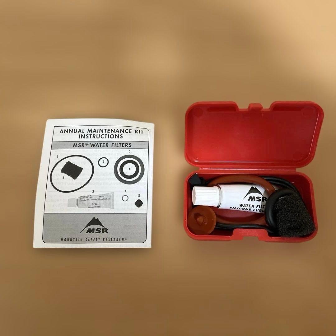 MSR 浄水器 ミニワークスEX とメンテナンスキット