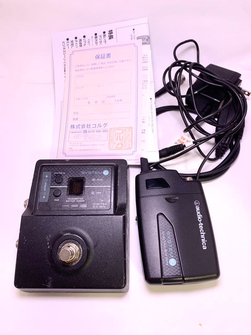 audio-technica ATW-T1001J R1500 ワイヤレス audio-technica ATW-R1500 & ATW-T1001J SYSTEM10 Set（中古）【楽器
