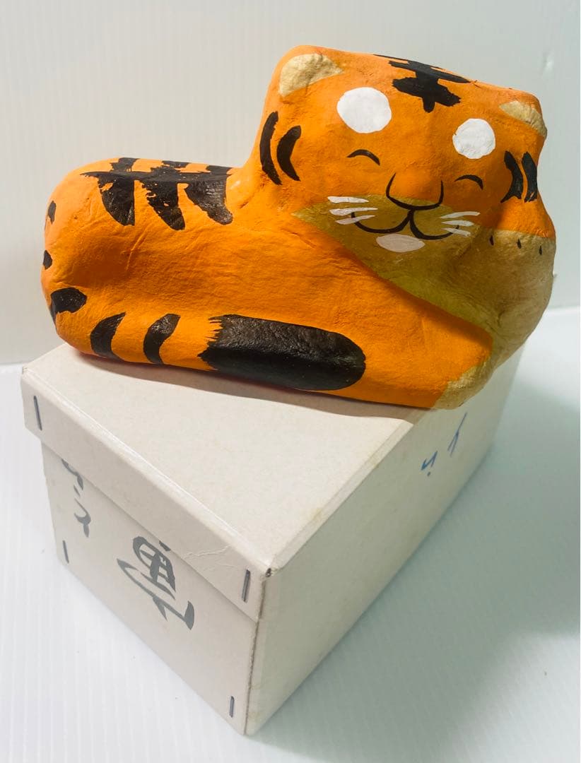 レア 上山張子 ぞう六 蔵六面工房 干支 張り子 置物 11干支 - メルカリ