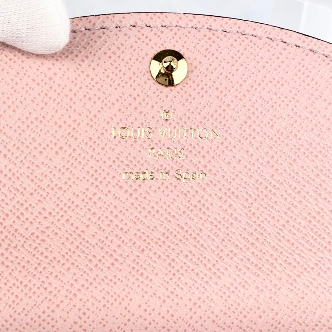 極美品】✨ルイヴィトン ✨ モノグラム 財布 ピンク 保存袋付き