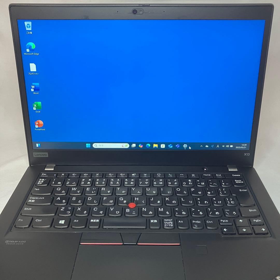 ThinkPad X13 Gen1 10世代 i5 8GB FHD オフィス24