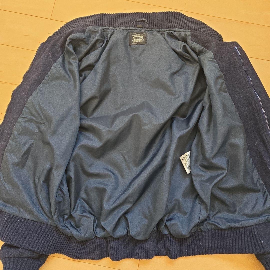希少80年代ヴィンテージ】LEVI´S ウールブルゾン ネイビー Sサイズ
