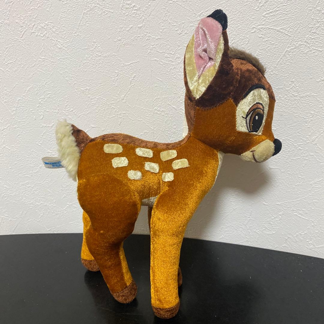 レトロ レア バンビ ぬいぐるみ ディズニー タグ付き BAMBI m4 - メルカリ