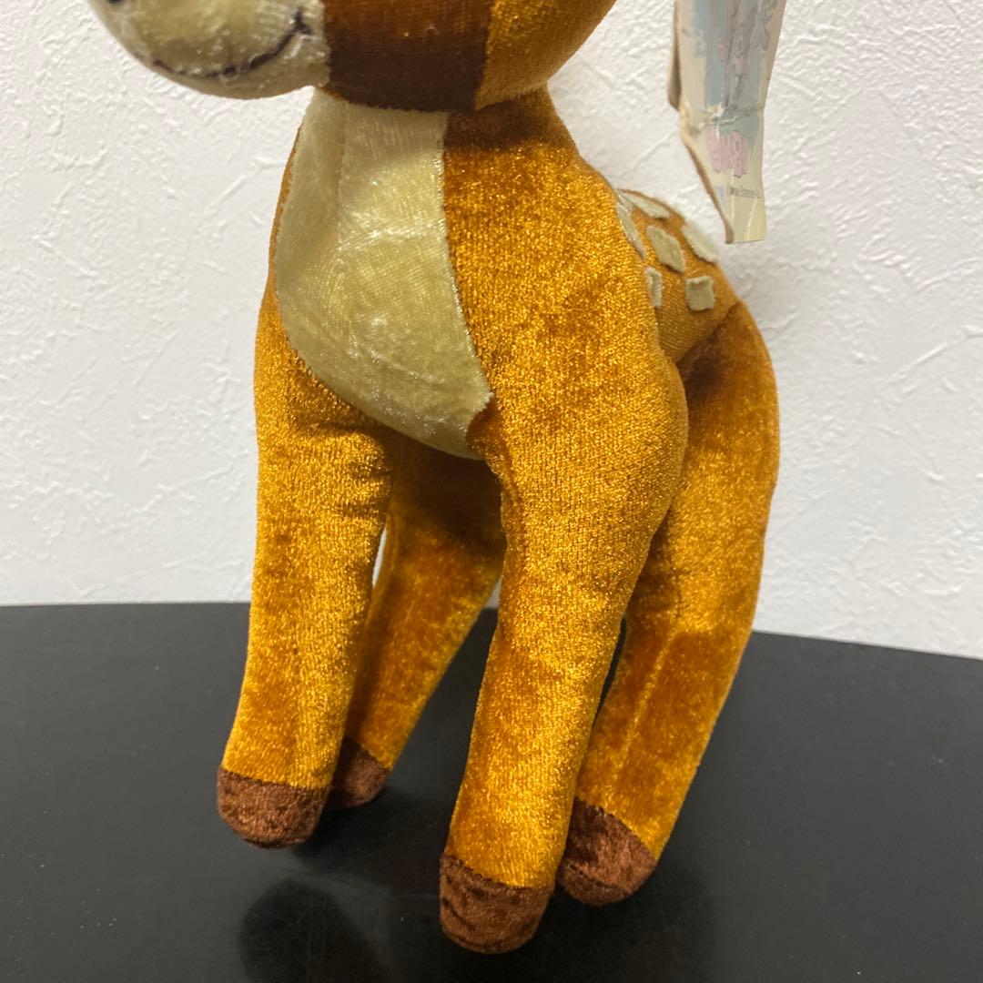 レトロ レア バンビ ぬいぐるみ ディズニー タグ付き BAMBI m4 - メルカリ