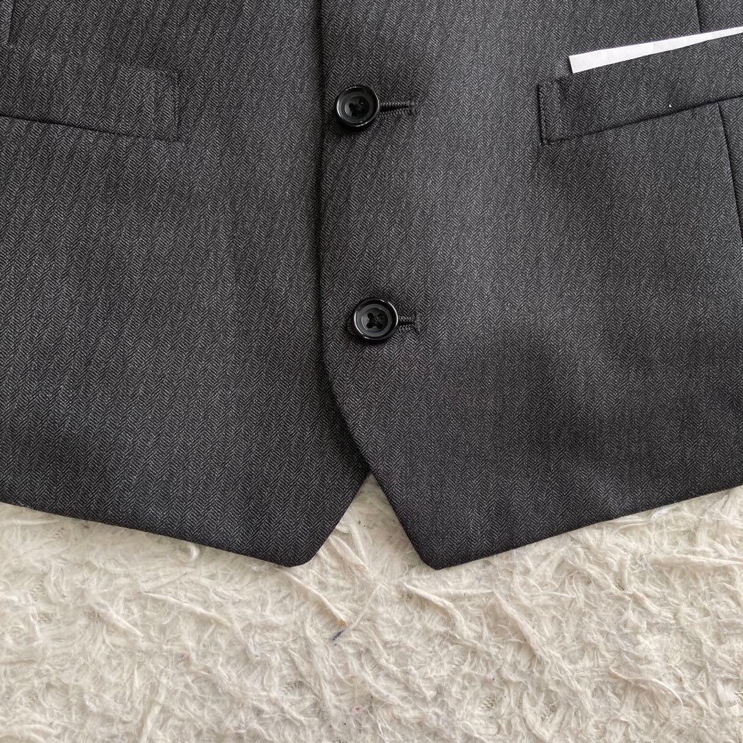未使用］TAKEO KIKUCHI ジレ グレー LL ビジネス フォーマル 未使用