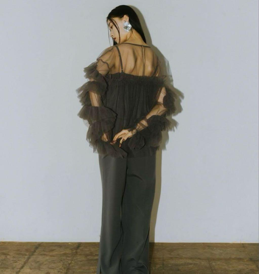 ANDRESDドレス all in one dress & tulle tops ANDRESDドレス all in