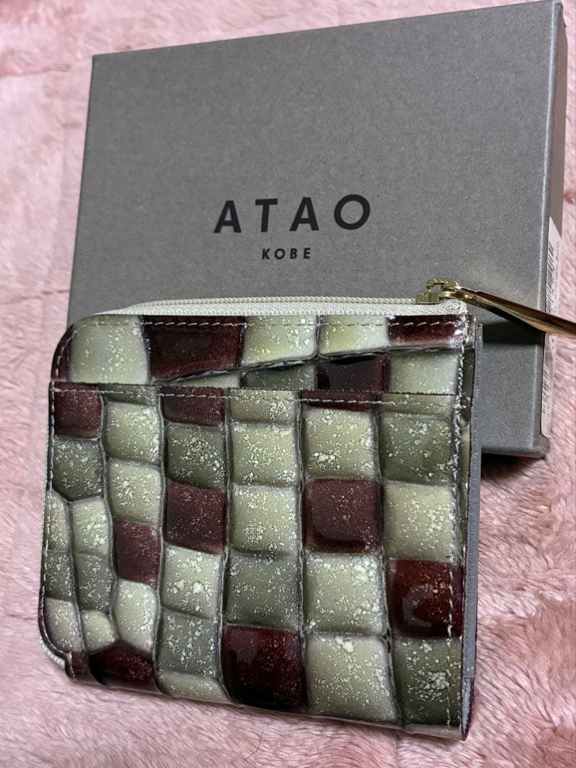 アタオ　atao 財布　ミリモ　アンティークルビー