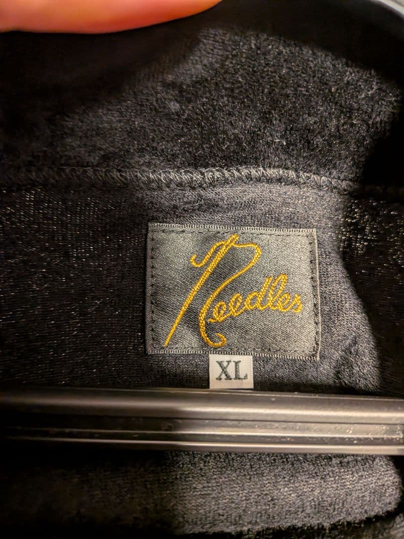 needles edifice 別注 トラックジャケット ベロア XL