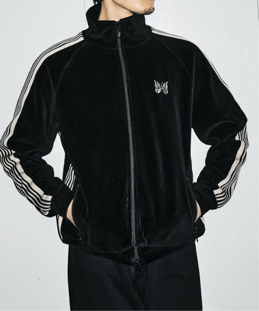 needles edifice 別注 トラックジャケット ベロア XL