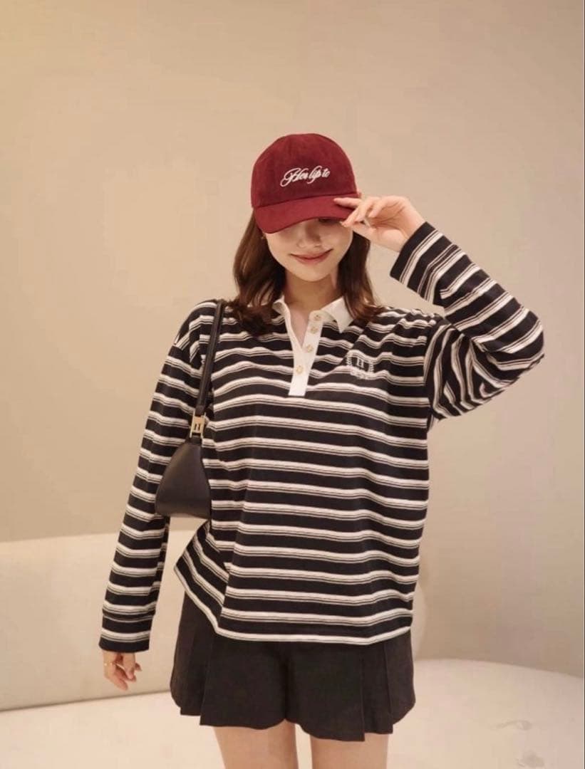 トップス herlipto Laurel Emblem Polo Shirt