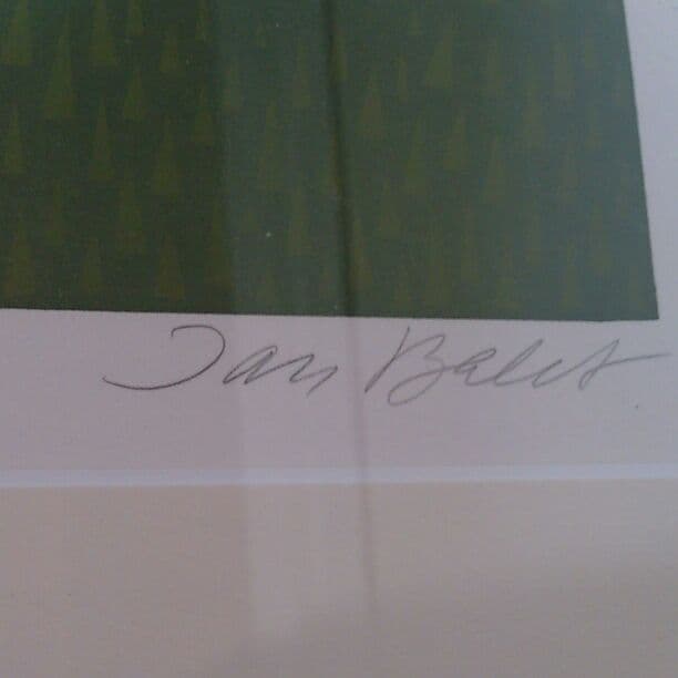 中古 ジャン・バレー リトグラフ