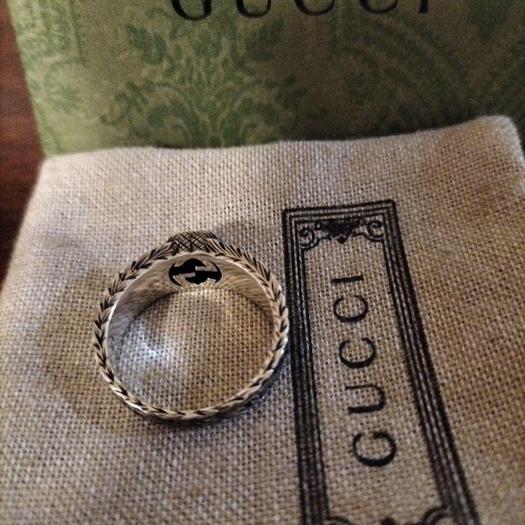 GUCCI シルバーリング21号　美品