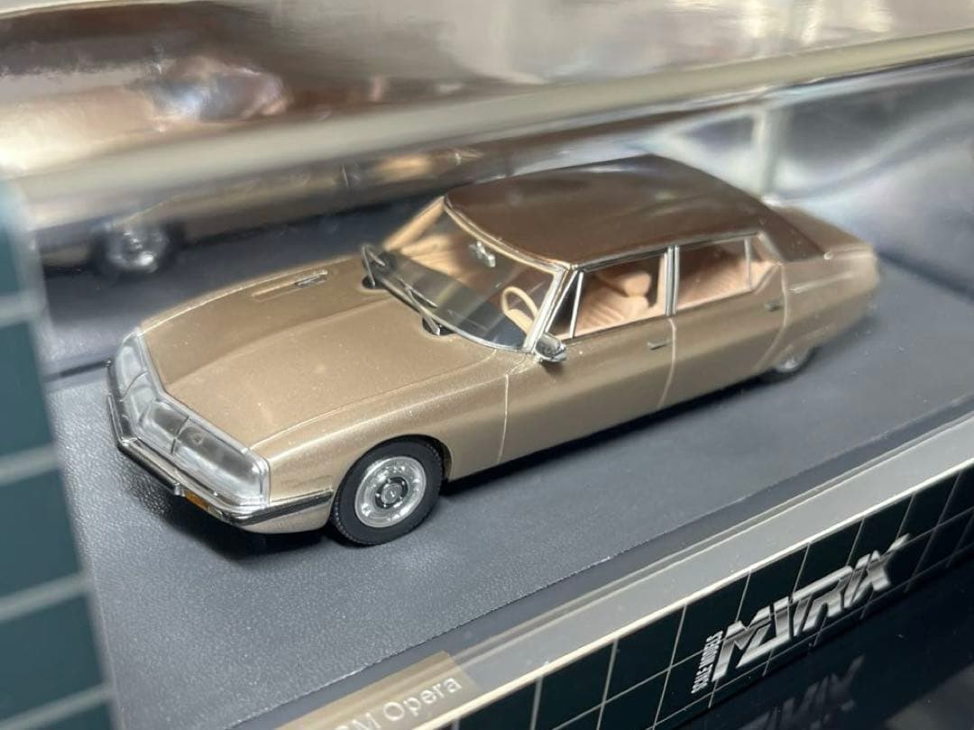 レア❗️ミニカー 1/43 マトリックス シトロエンSM オペラ アンリシャ
