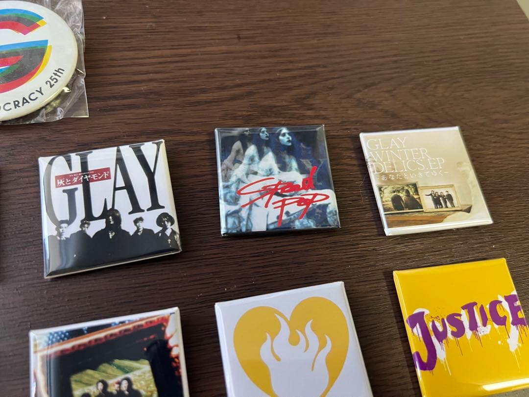 GLAY 缶バッジ 17個セット