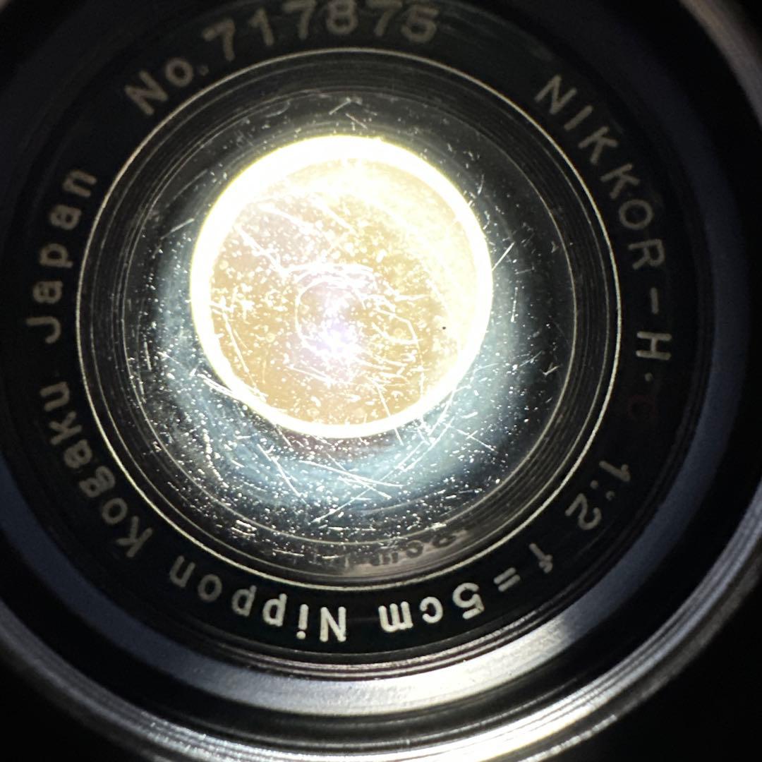 Nikon Nicca NIKKOR-H.C 5cm F2 フード付き L39