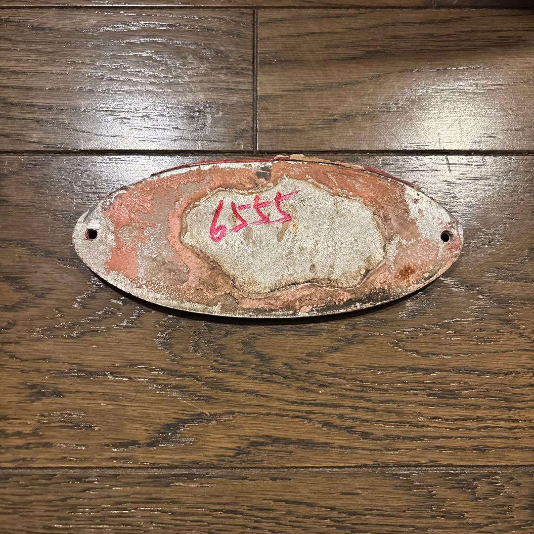 名古屋鉄道　名鉄　6000系　製造銘板　6505F