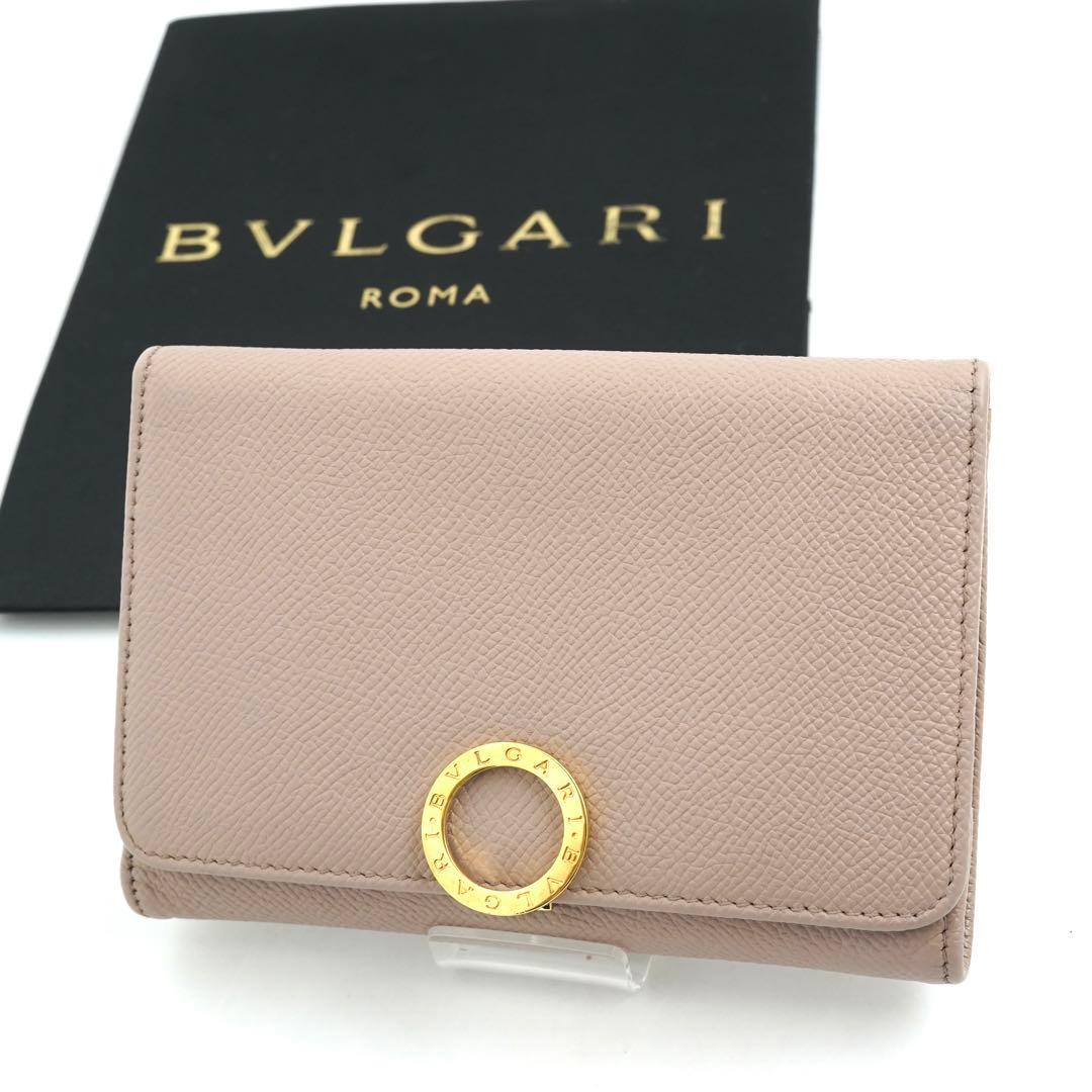 ✨未使用展示品✨　BVLGARI ミディアムウォレット　ロゴマニア　クラシコ