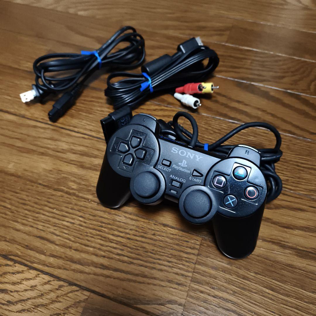 【箱と説明書付き】SONY PlayStation2本体 SCPH-30000