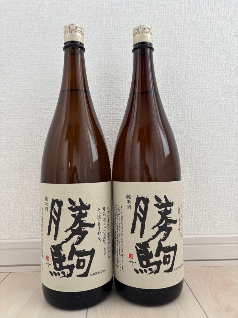 日本酒 勝駒 純米酒 一升瓶 2本セット 楽天市場】勝駒（日本酒｜日本酒・焼酎）の通販