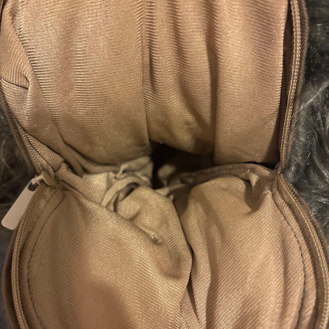 チューバッカ ファー素材 ぬいぐるみ　ショルダーバッグ