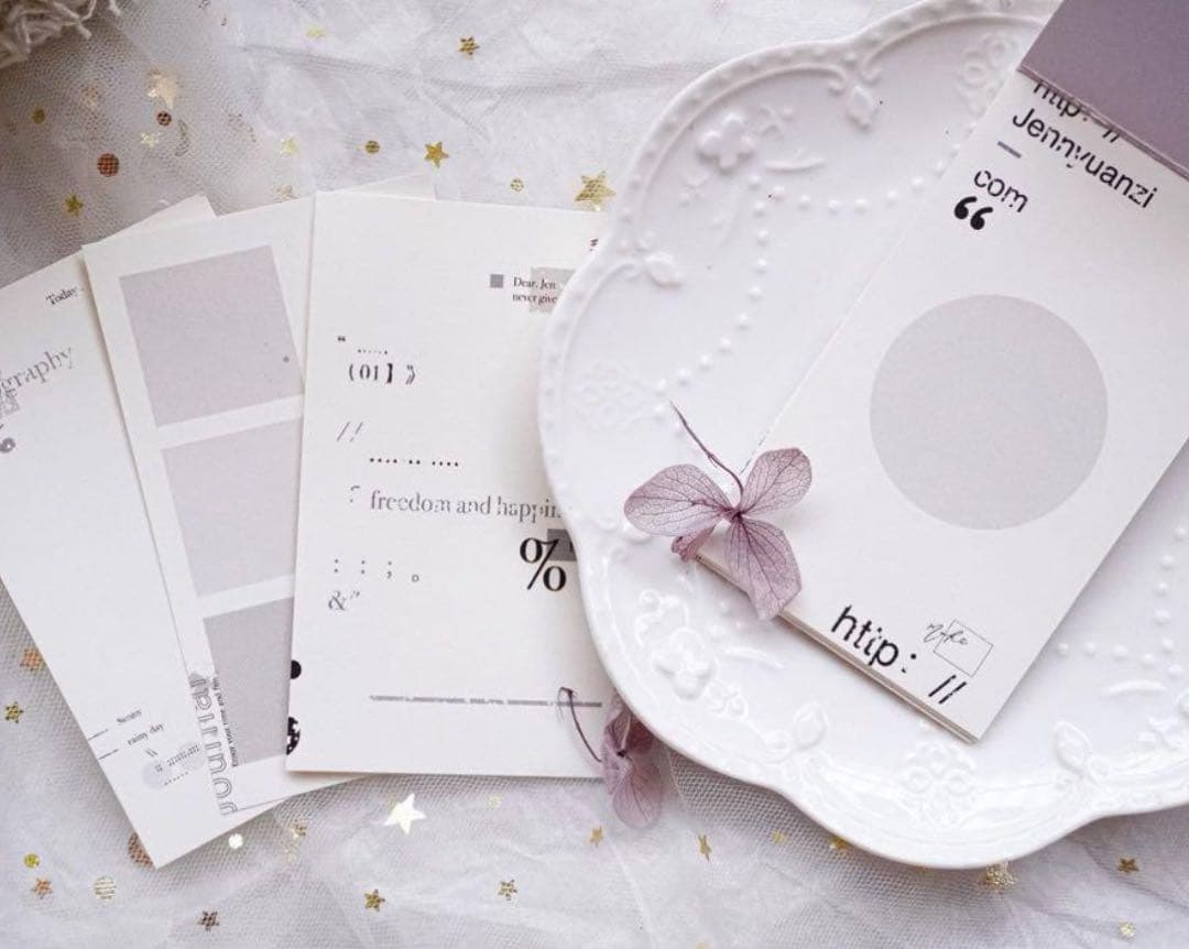 新品 枠素材のおすそ分け コラージュベース素材 5種 100頁 160枚