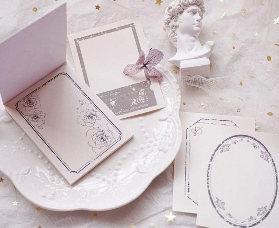 新品 枠素材のおすそ分け コラージュベース素材 5種 100頁 160枚