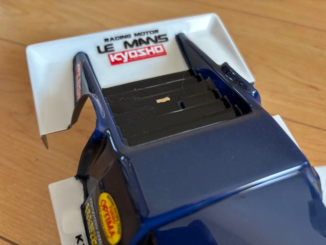 【新品！ホイール付き！】京商 ターボオプティマ ボディ＆ブルーホイール！