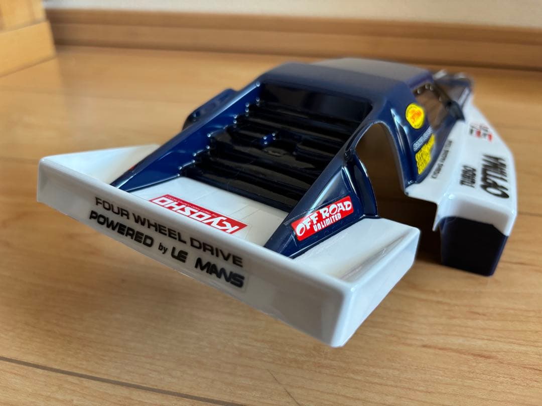 【新品！ホイール付き！】京商 ターボオプティマ ボディ＆ブルーホイール！